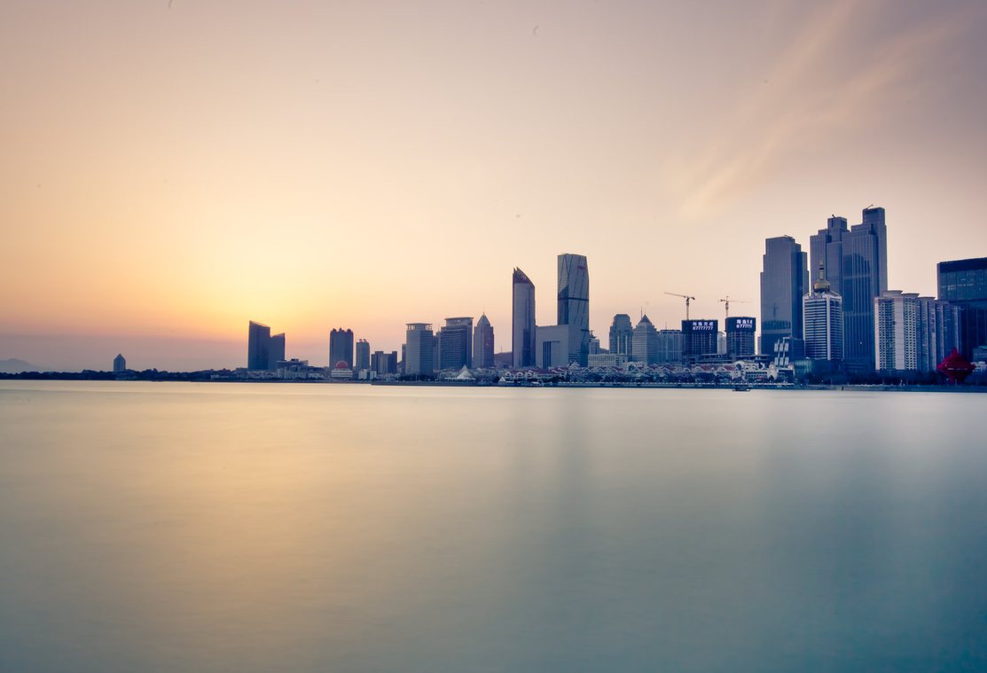 City Skyline Sunset